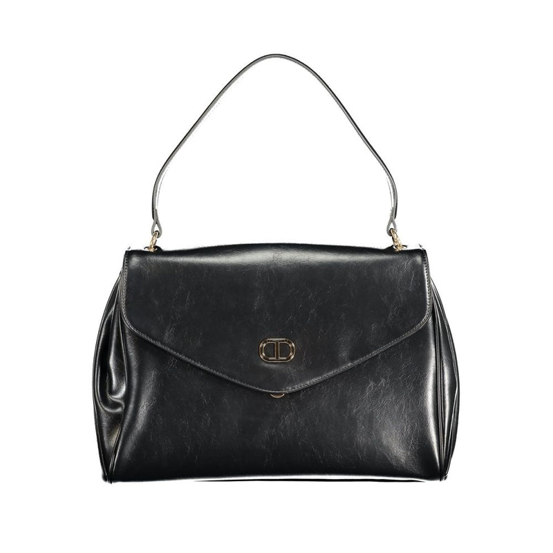 Twinset Black Polyethylene Handbag - Stylish & Versatile