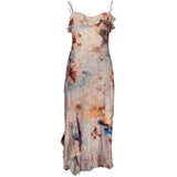 Desigual Pink Polyester Casual Dress