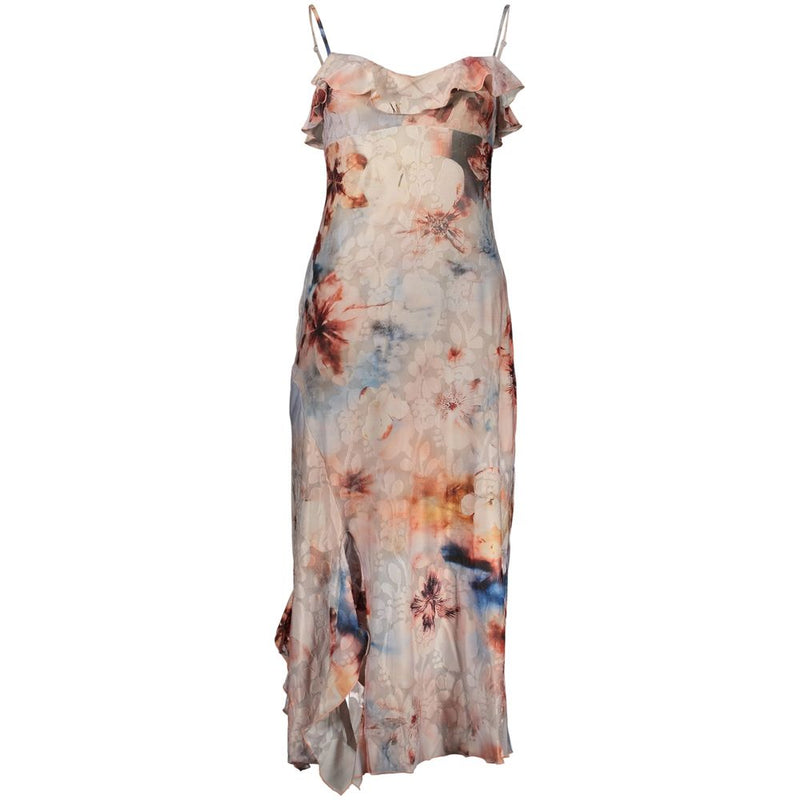 Desigual Pink Polyester Casual Dress - Mallo Long Dress