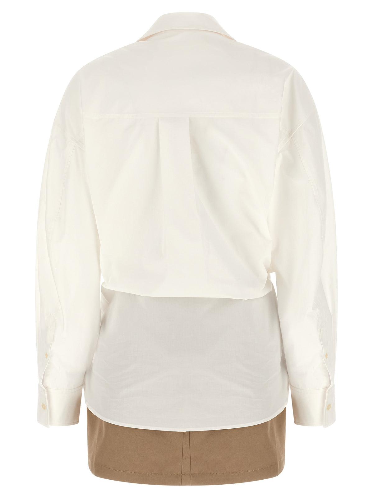 Alexander Wang White Cotton Short Dress