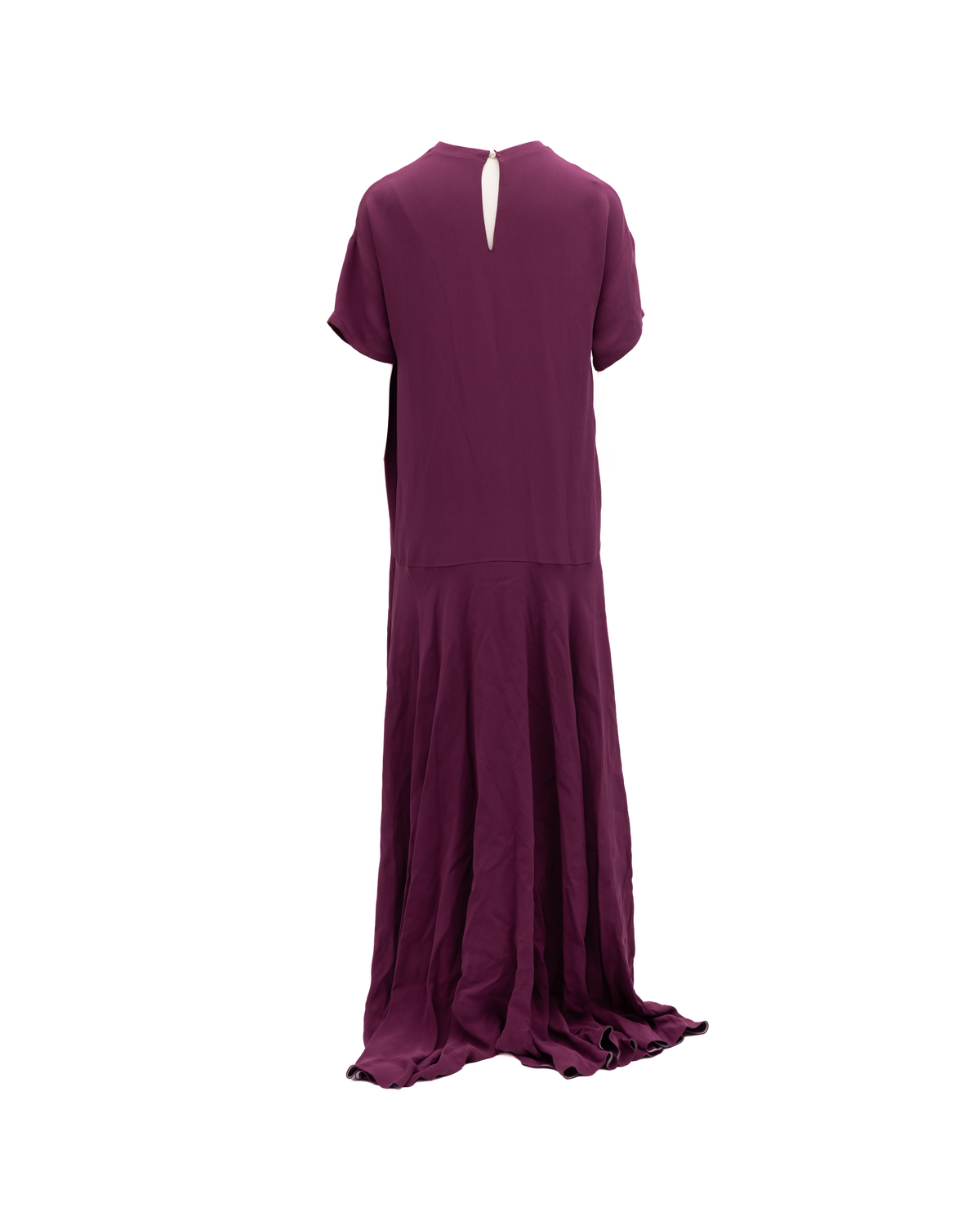 Valentino Garavani Burgundy Maxi Dress