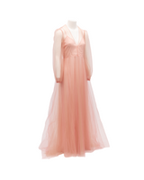 Valentino Garavani Peach Evening Dress