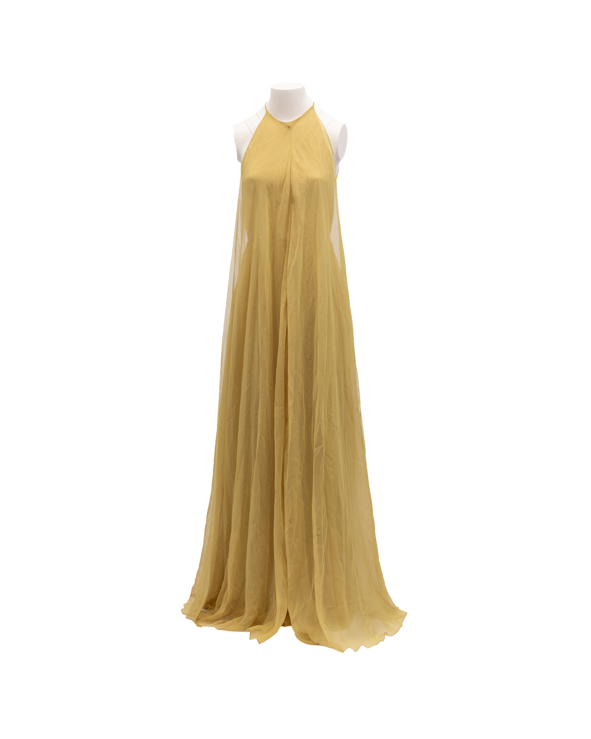 Valentino Garavani Flowy Open-Back Evening Dress