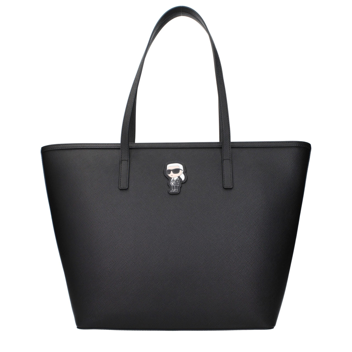 Karl Lagerfeld Black Polyethylene Shoulder Bag