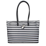 Karl Lagerfeld Black Fabric Shoulder Bag