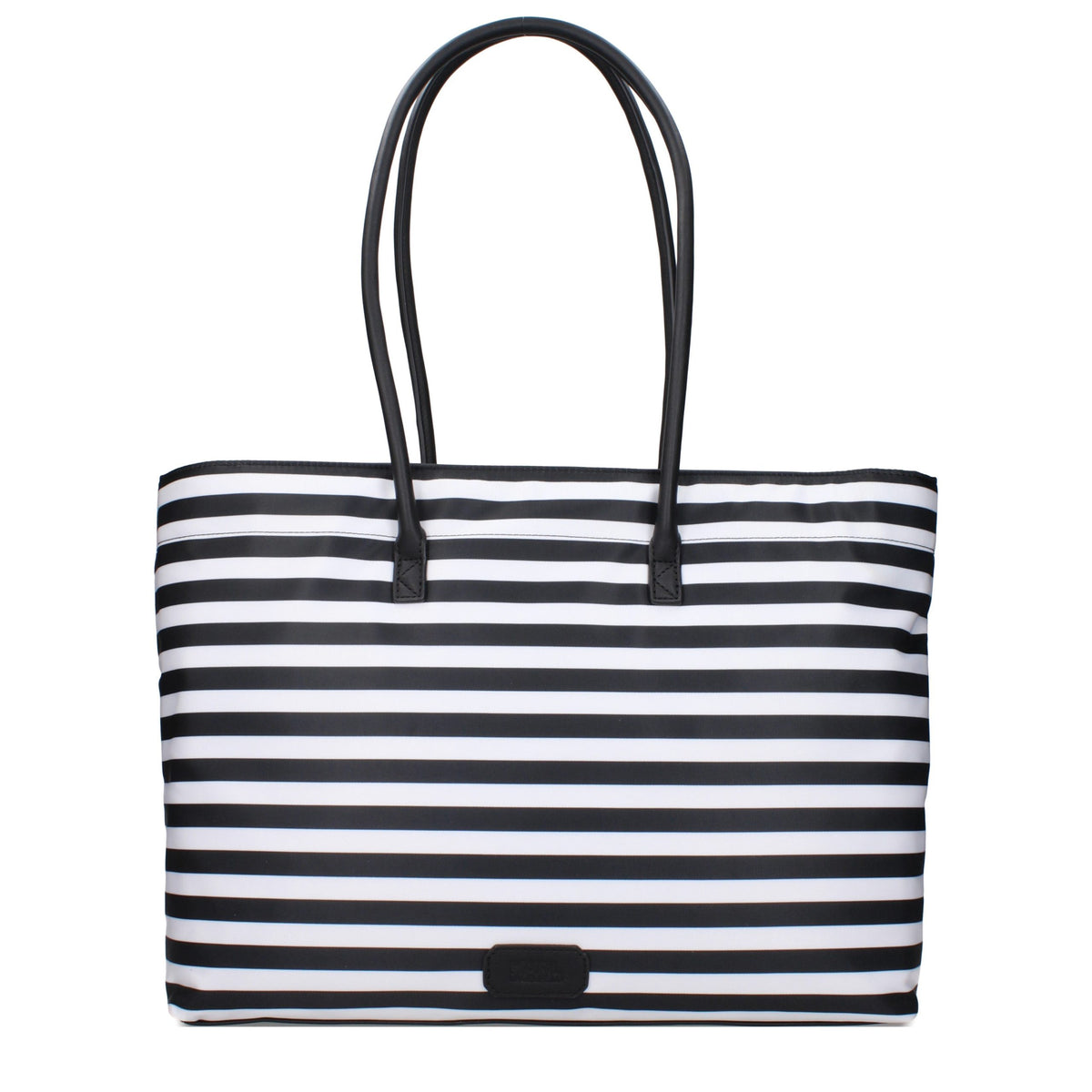 Karl Lagerfeld Black Fabric Shoulder Bag