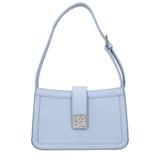 Karl Lagerfeld Light Blue Leather Shoulder Bag