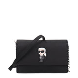 Karl Lagerfeld Black Polyethylene Crossbody Bag