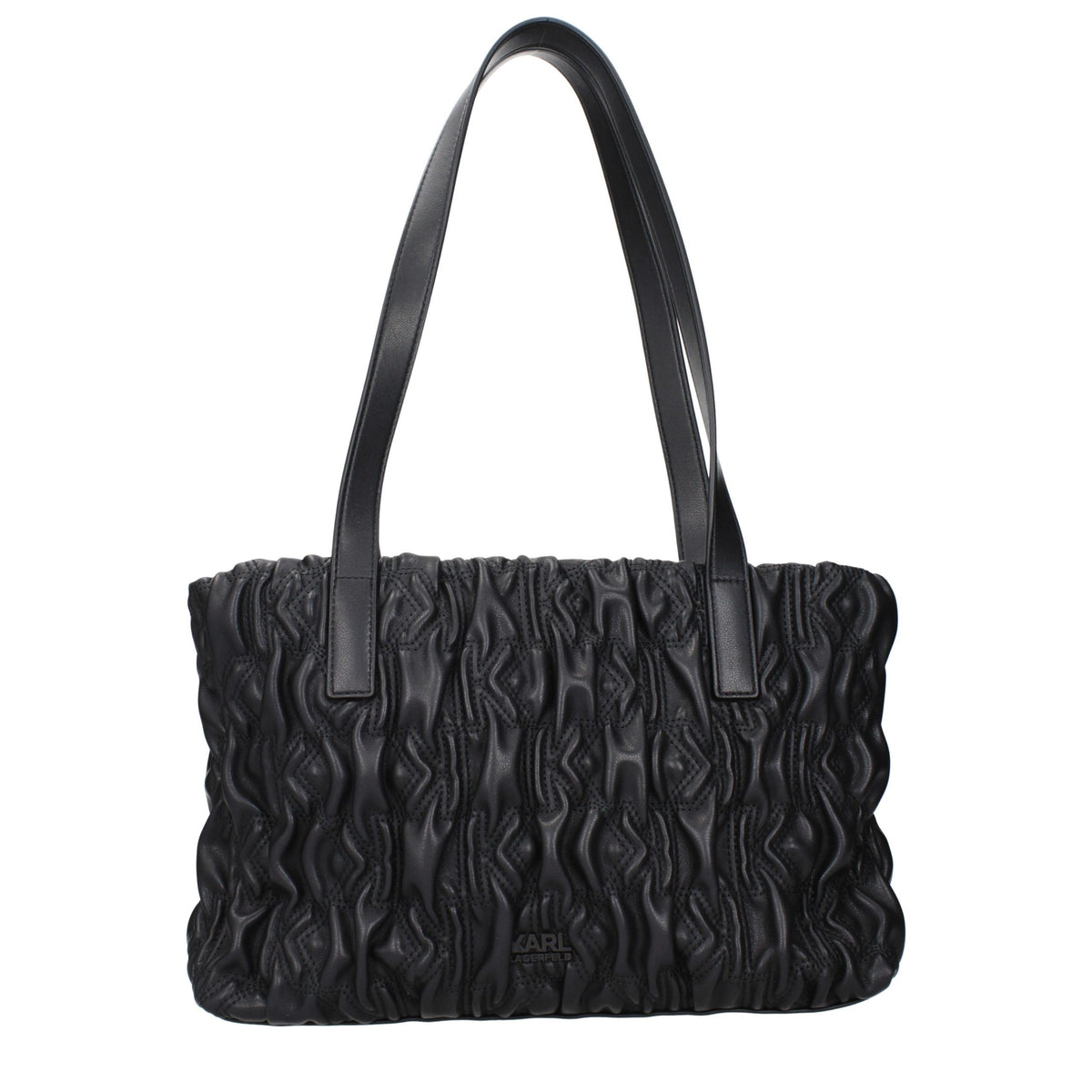 Karl Lagerfeld Black Polyester Shoulder Bag