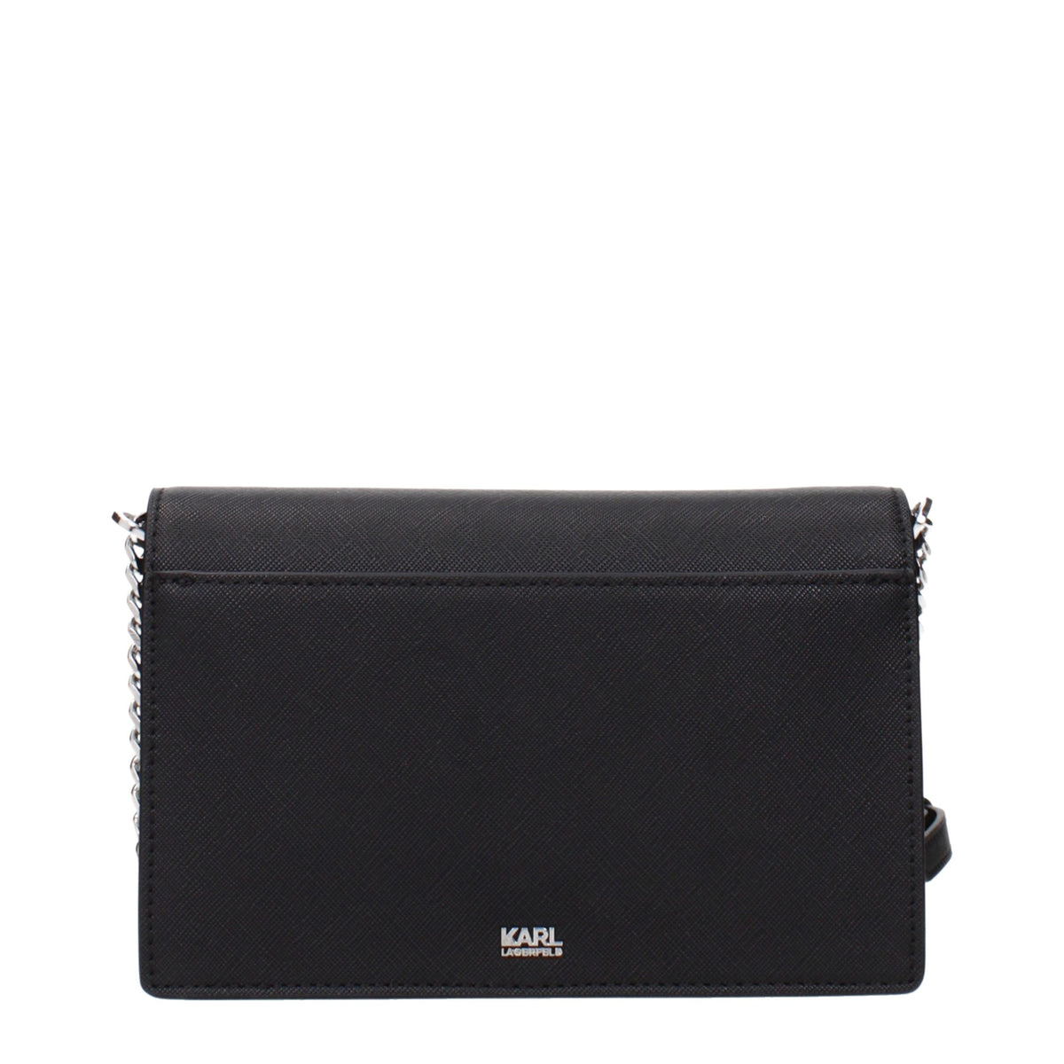 Karl Lagerfeld Black Polyethylene Crossbody Bag