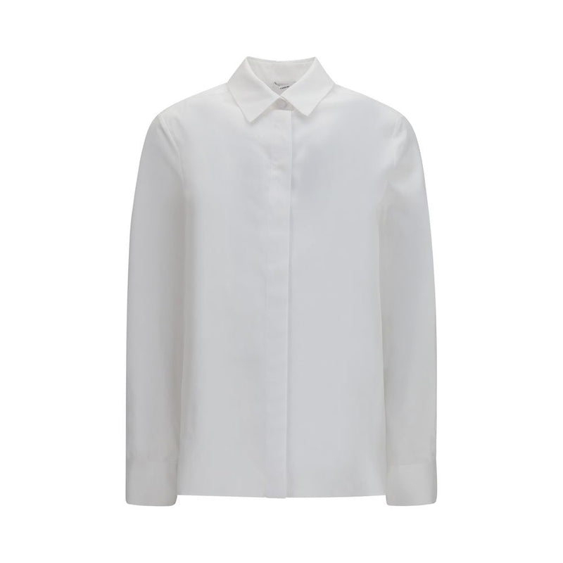 Lardini White Cotton Dress Shirt for Women