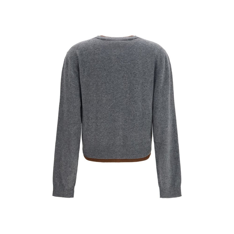 Marni Gray Cashmere Cardigan - Luxurious Layered Design