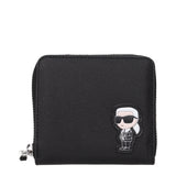 Karl Lagerfeld Black Polyethylene Wallet