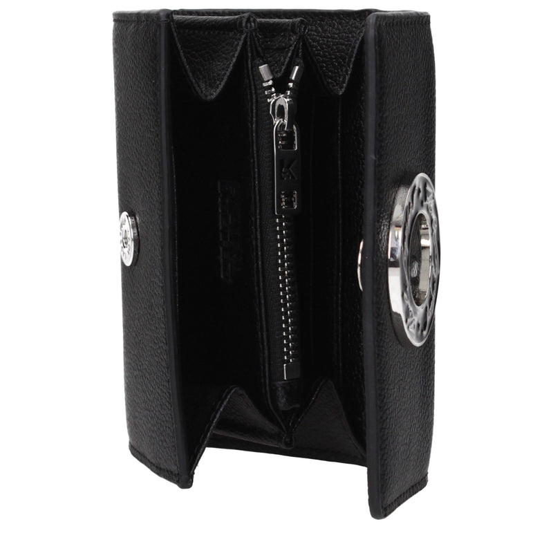 Karl Lagerfeld Black Polyester Coin Purse Wallet