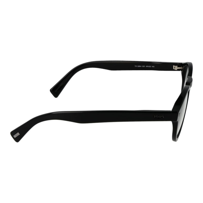 Tod's Black Acetate Round Glasses (Frames) for Men