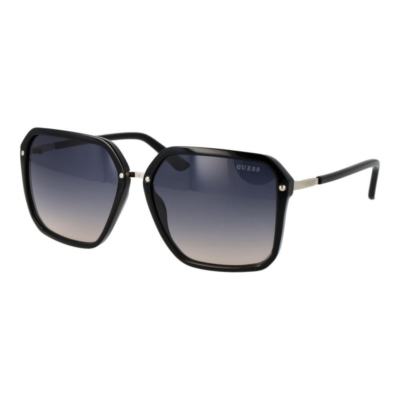 Guess Black Plastic Square Sunglasses for Women