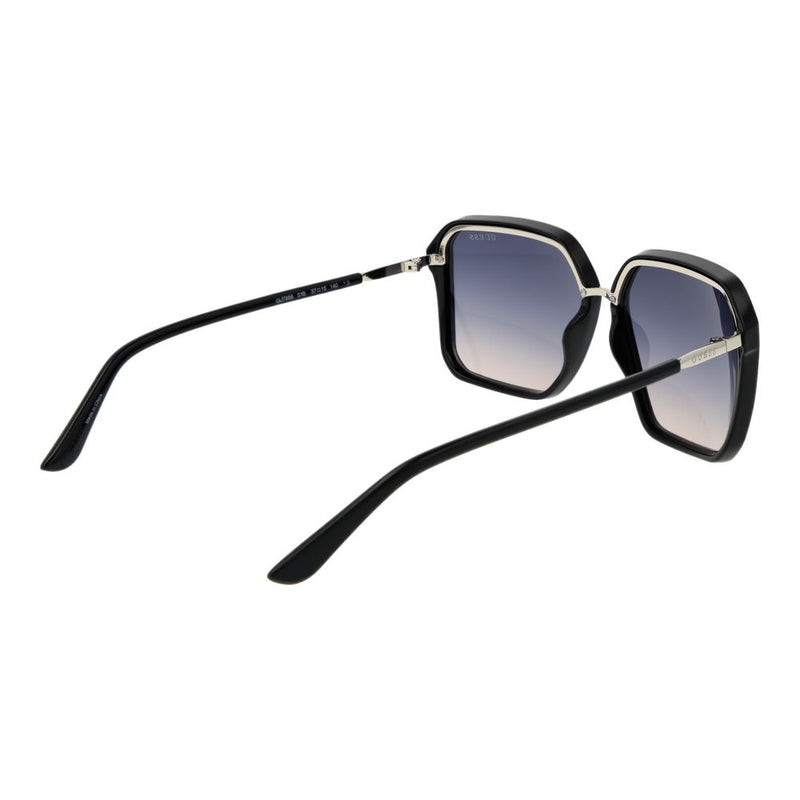 Guess Black Plastic Square Sunglasses for Women