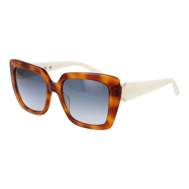 Guess Brown Plastic Butterfly Sunglasses for Women