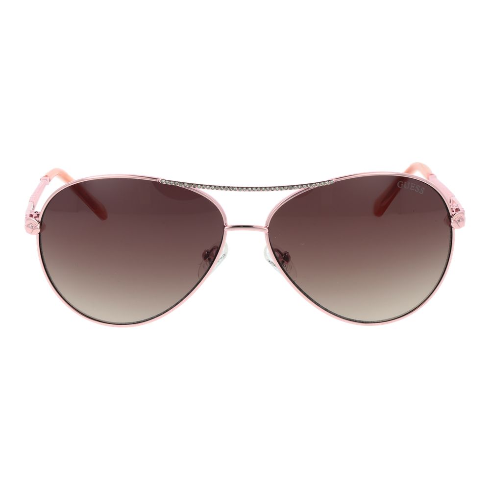 Guess Rose Gold Women Sunglass