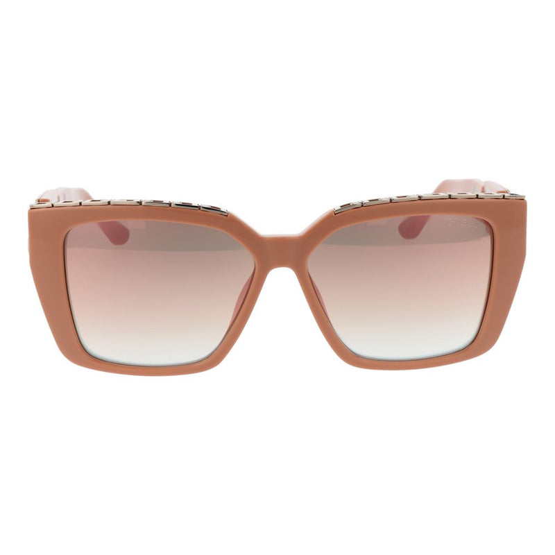 Guess Pink Plastic Cat Eye Sunglasses for Women