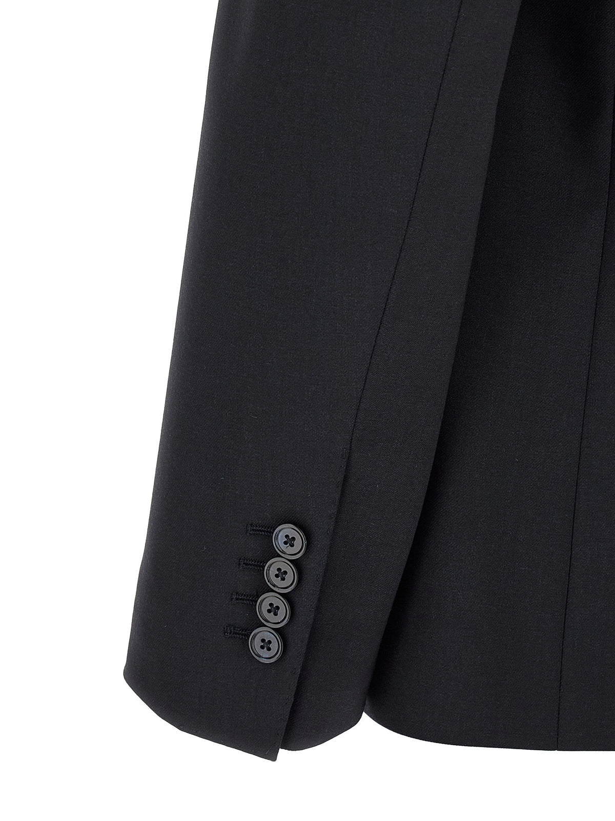 Dolce & Gabbana Blue Virgin Wool Two-Piece Suit