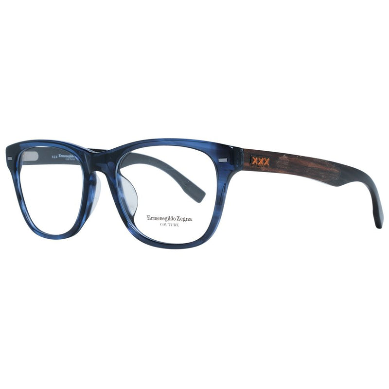 Ermenegildo Zegna Monture de Lunettes pour Hommes en Bleu