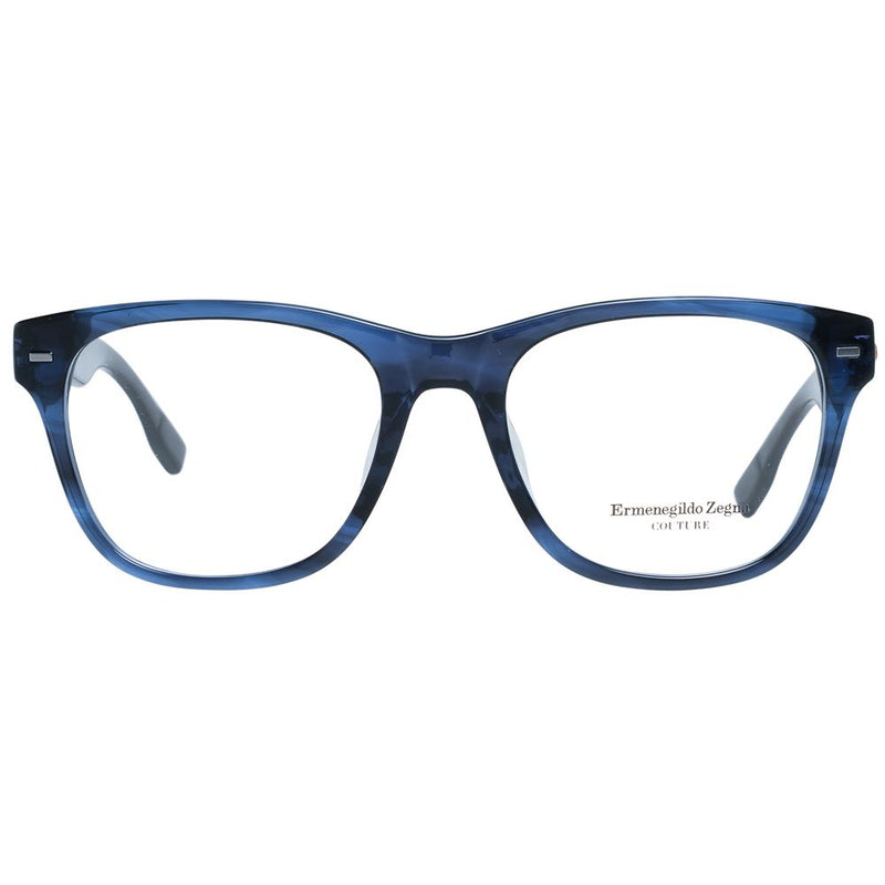 Ermenegildo Zegna Monture de Lunettes pour Hommes en Bleu