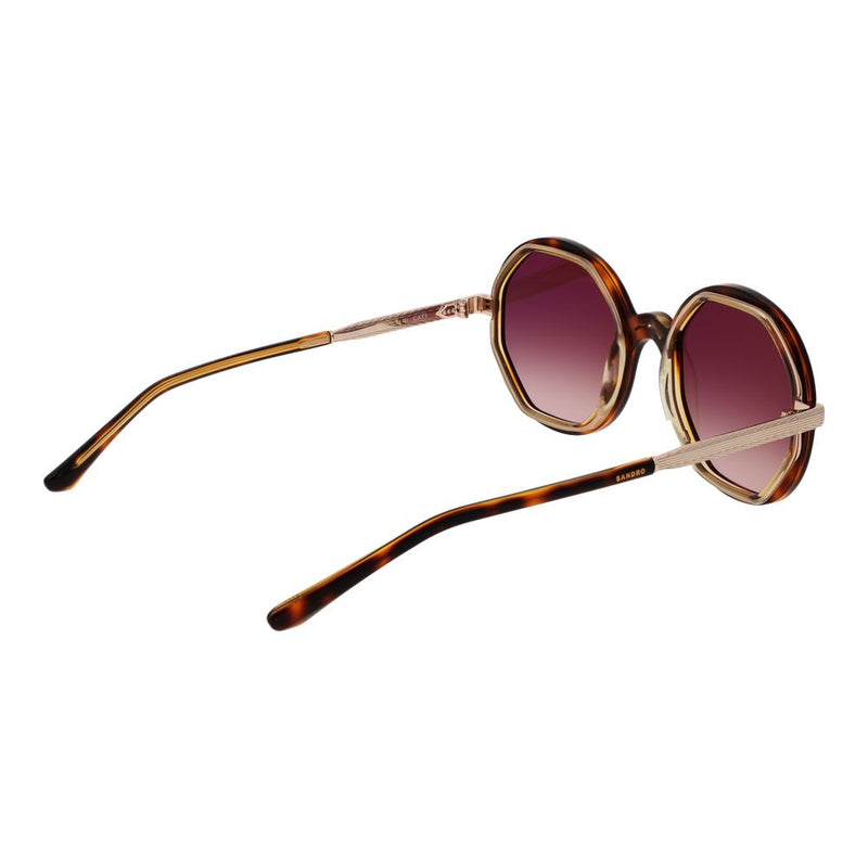 Sandro Brown Acetate Sunglasses for Women