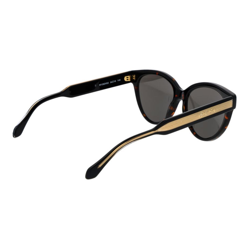Replay Black Plastic Cat Eye Sunglasses for Women