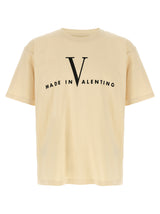 Valentino Garavani Beige Cotton T-Shirt
