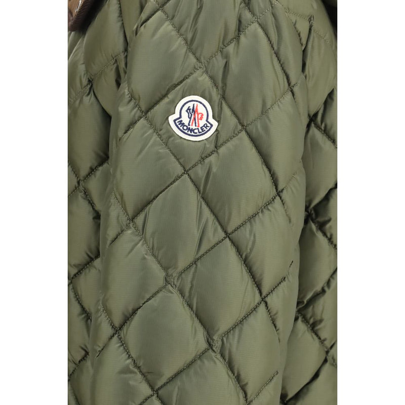Moncler Venserre Multicolor Down Jacket - Full-Length Design
