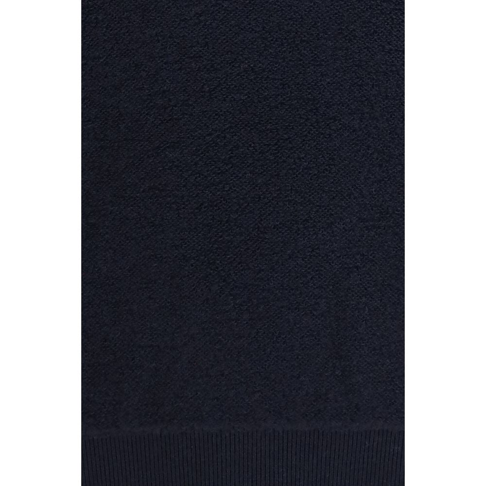 Piacenza Cashmere Blue Wool Oves Aries Sweatshirt