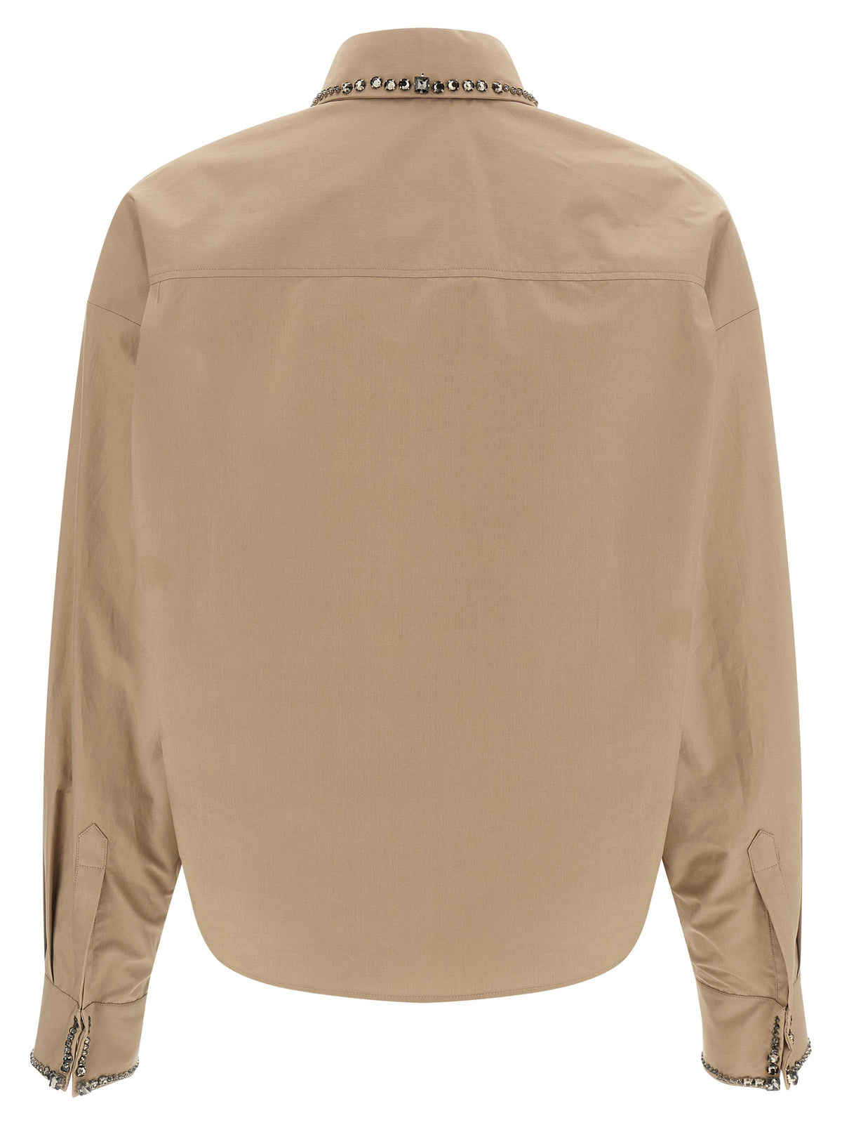 Fabiana Filippi Beige Cotton Blouse