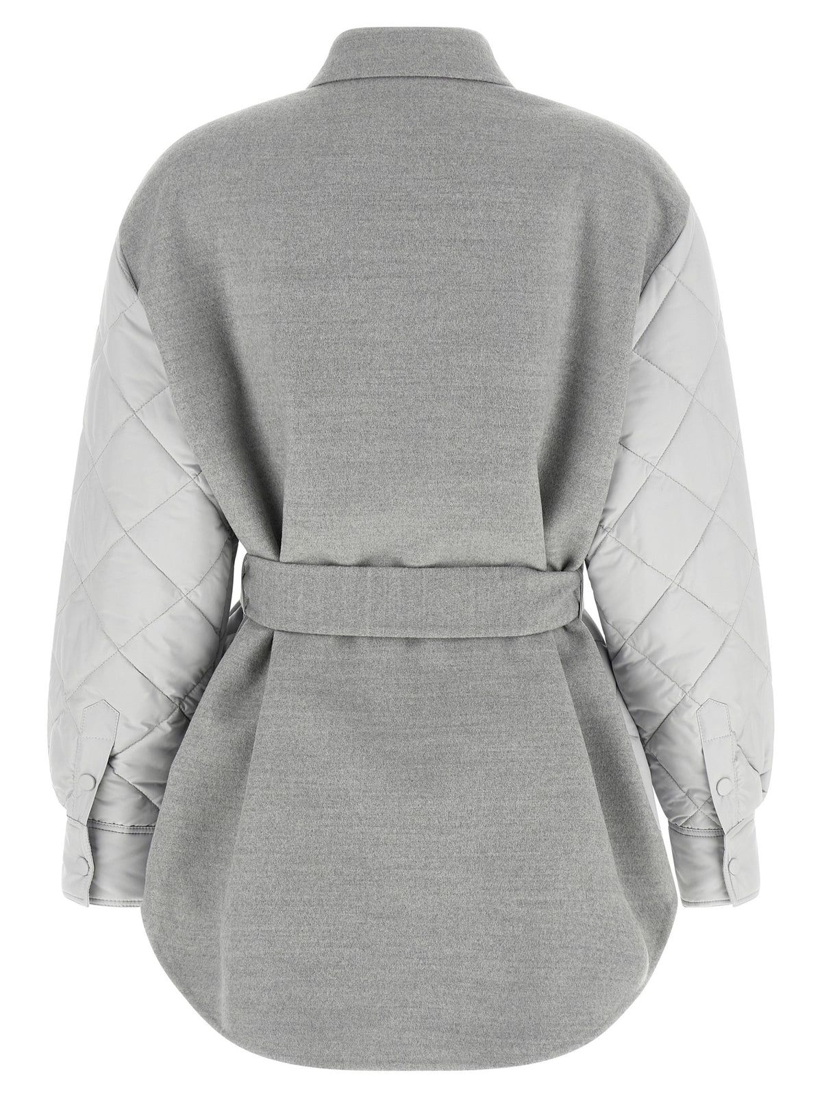Fabiana Filippi Gray Polyester Shell Jacket