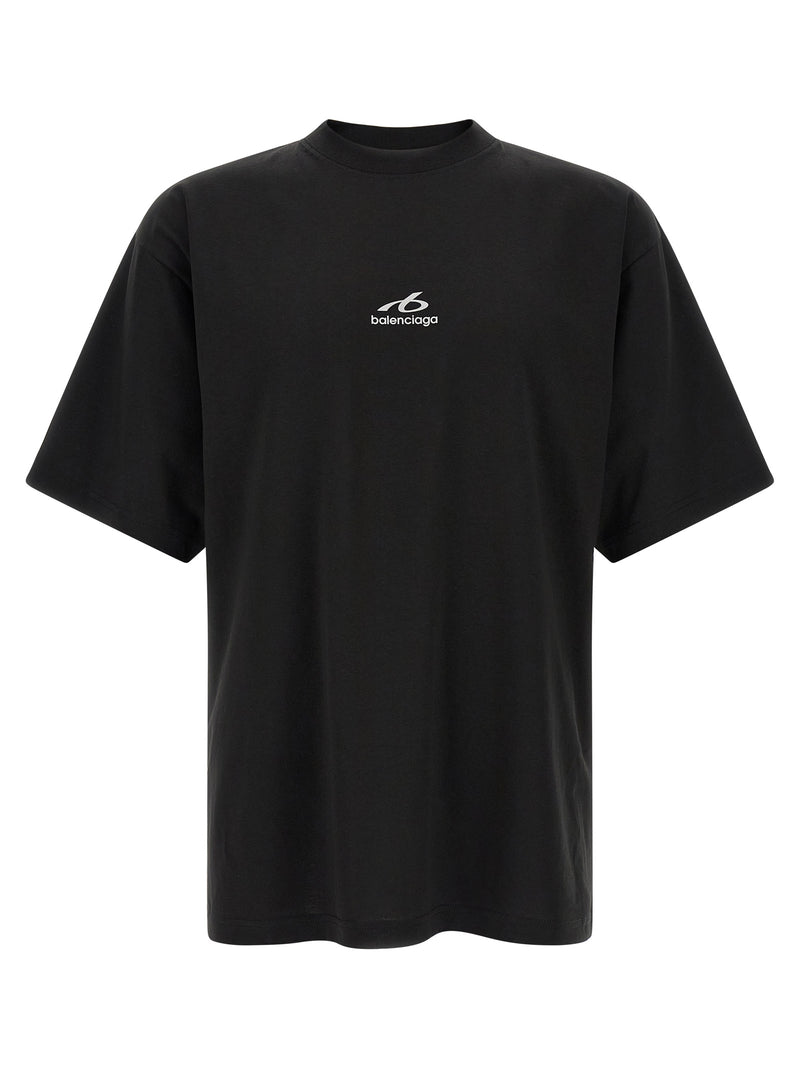 Balenciaga Black Cotton T-Shirt - Luxury Casual Wear