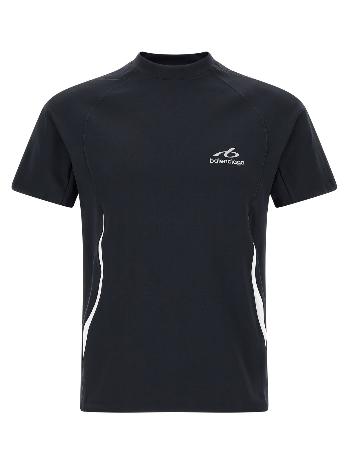 Balenciaga Blue Polyamide T-Shirt