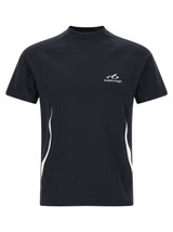 Balenciaga Blue Polyamide T-Shirt