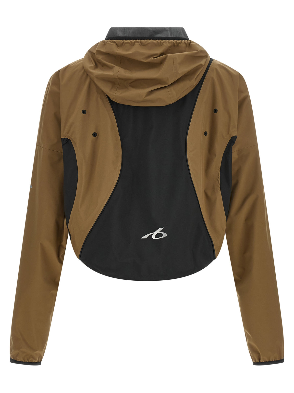 Balenciaga Brown Polyester Shell Jacket