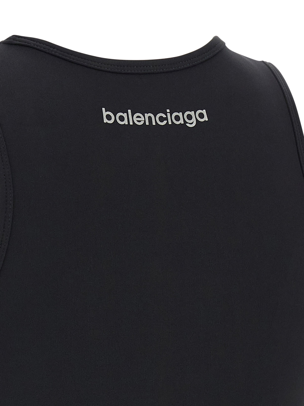 Balenciaga Black Polyamide Sport Bra