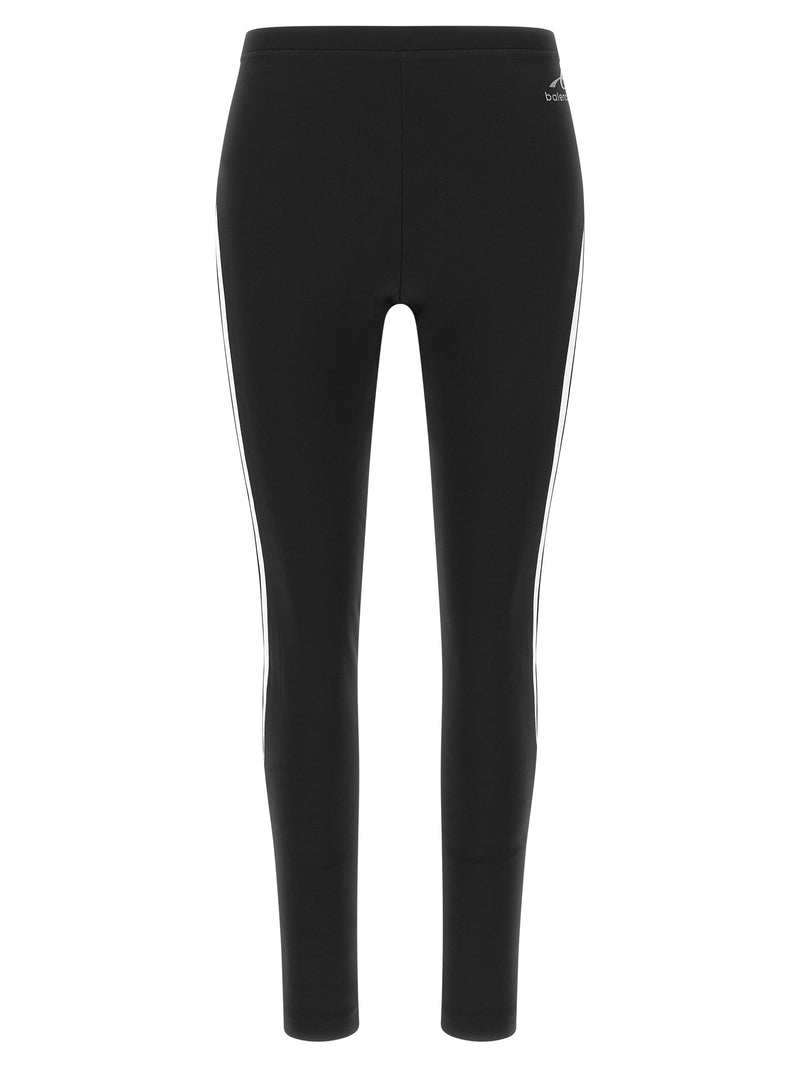 Balenciaga Black Polyamide TechWear Leggings