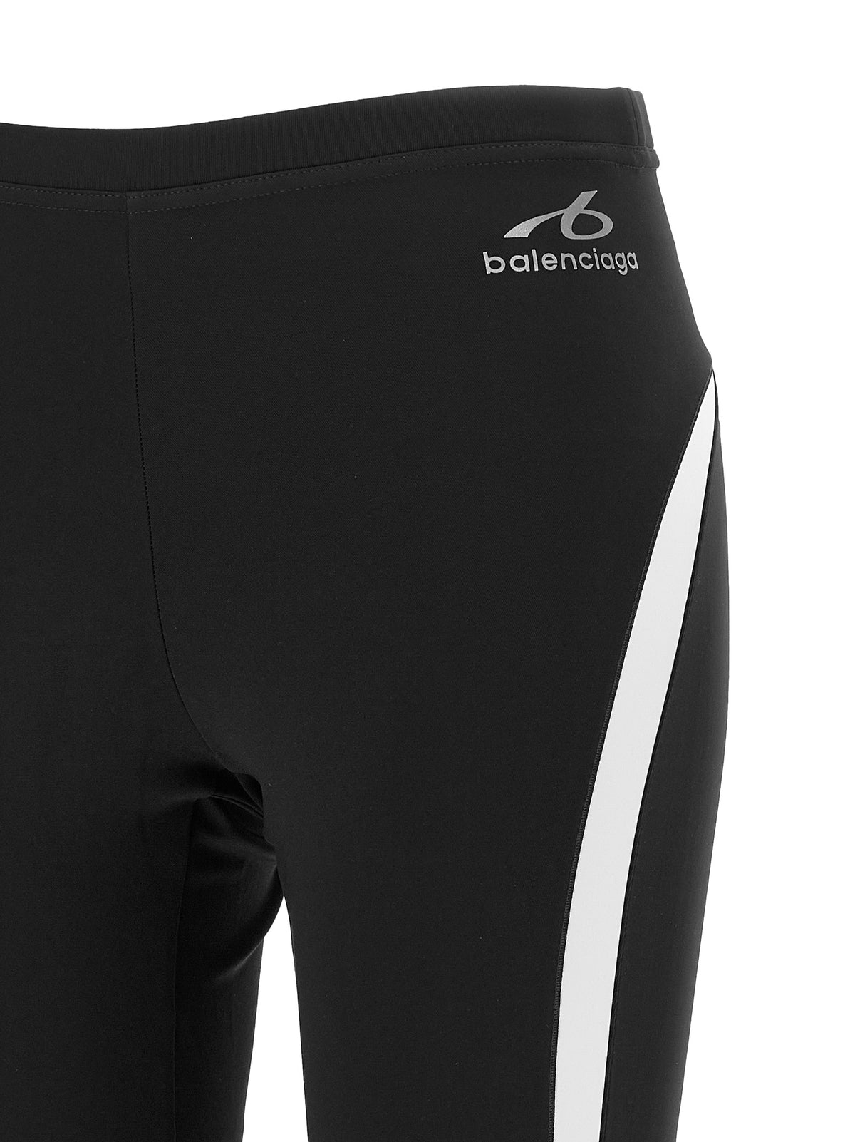 Balenciaga Black Polyamide Leggings