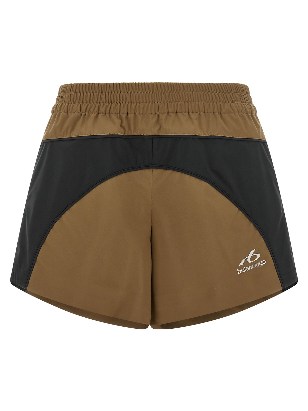 Balenciaga Brown Polyester Bermuda Shorts