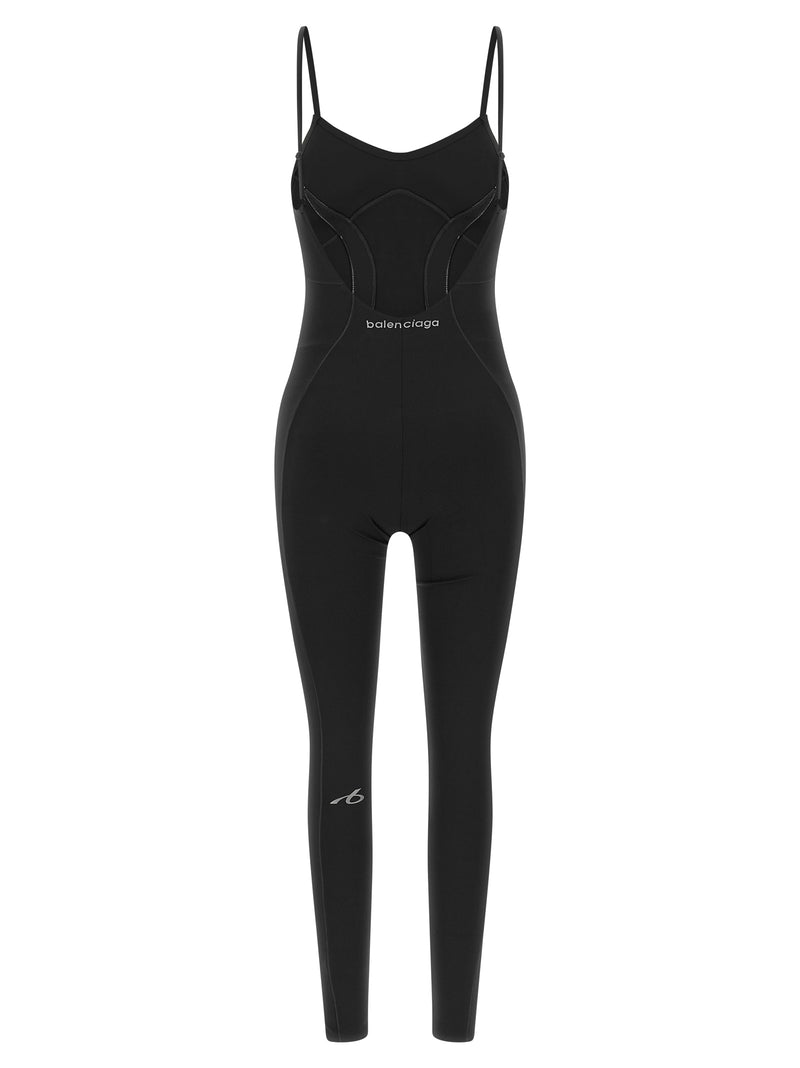 Balenciaga Black Polyamide Jumpsuit - TechWear Design
