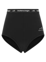 Balenciaga Black Polyamide Briefs