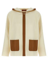 Max Mara White Virgin Wool Coat