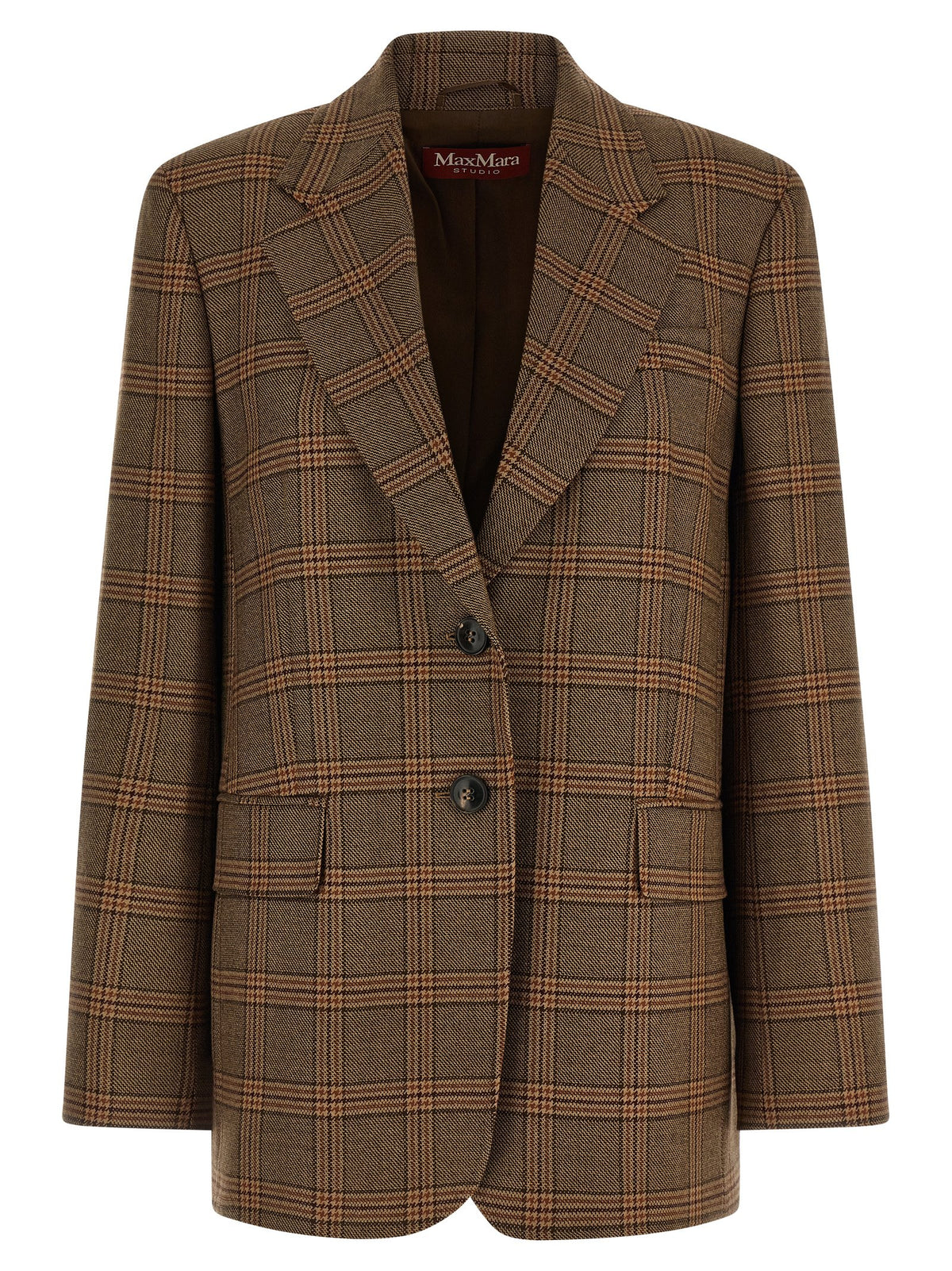 Max Mara Brown Wool Blazer