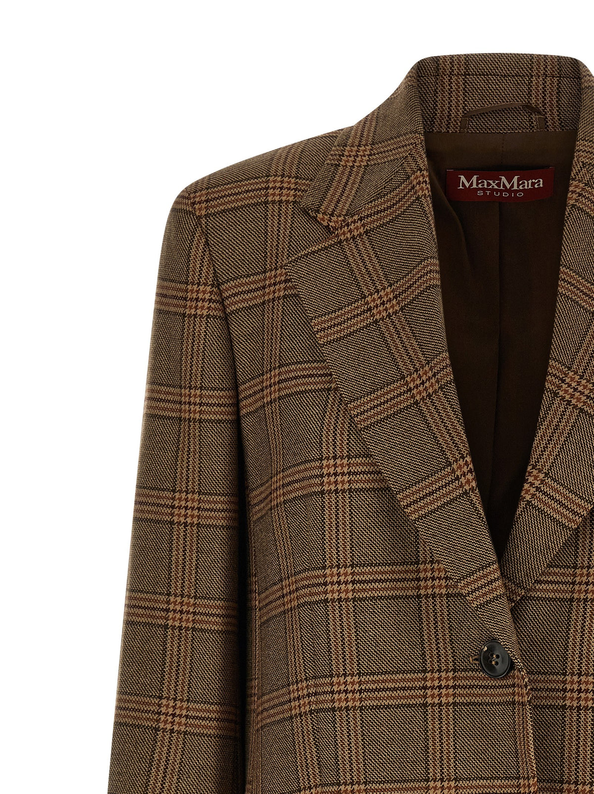 Max Mara Brown Wool Blazer