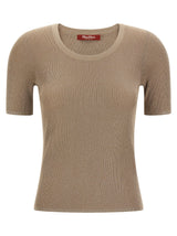 Max Mara Beige Polyamide T-Shirt