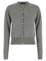 Dolce & Gabbana Gray Cashmere Cardigan