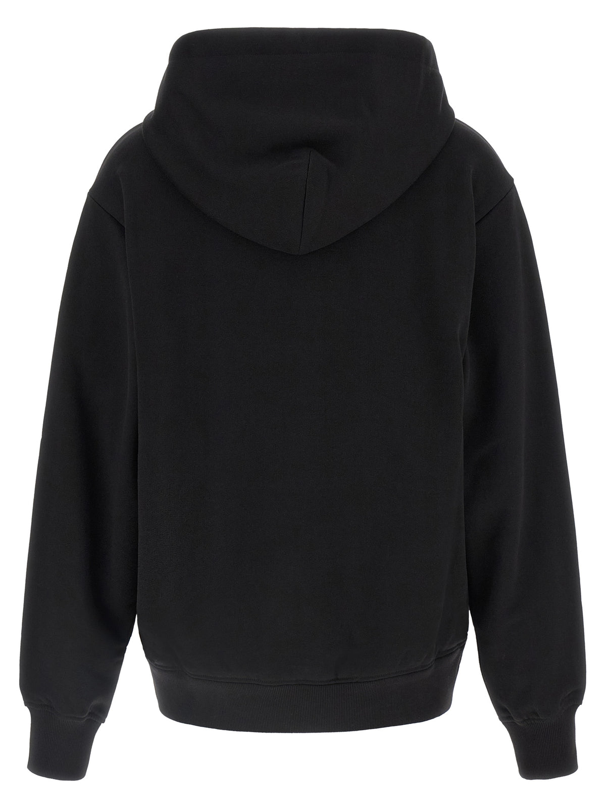 Dolce & Gabbana Black Cotton Hoodie
